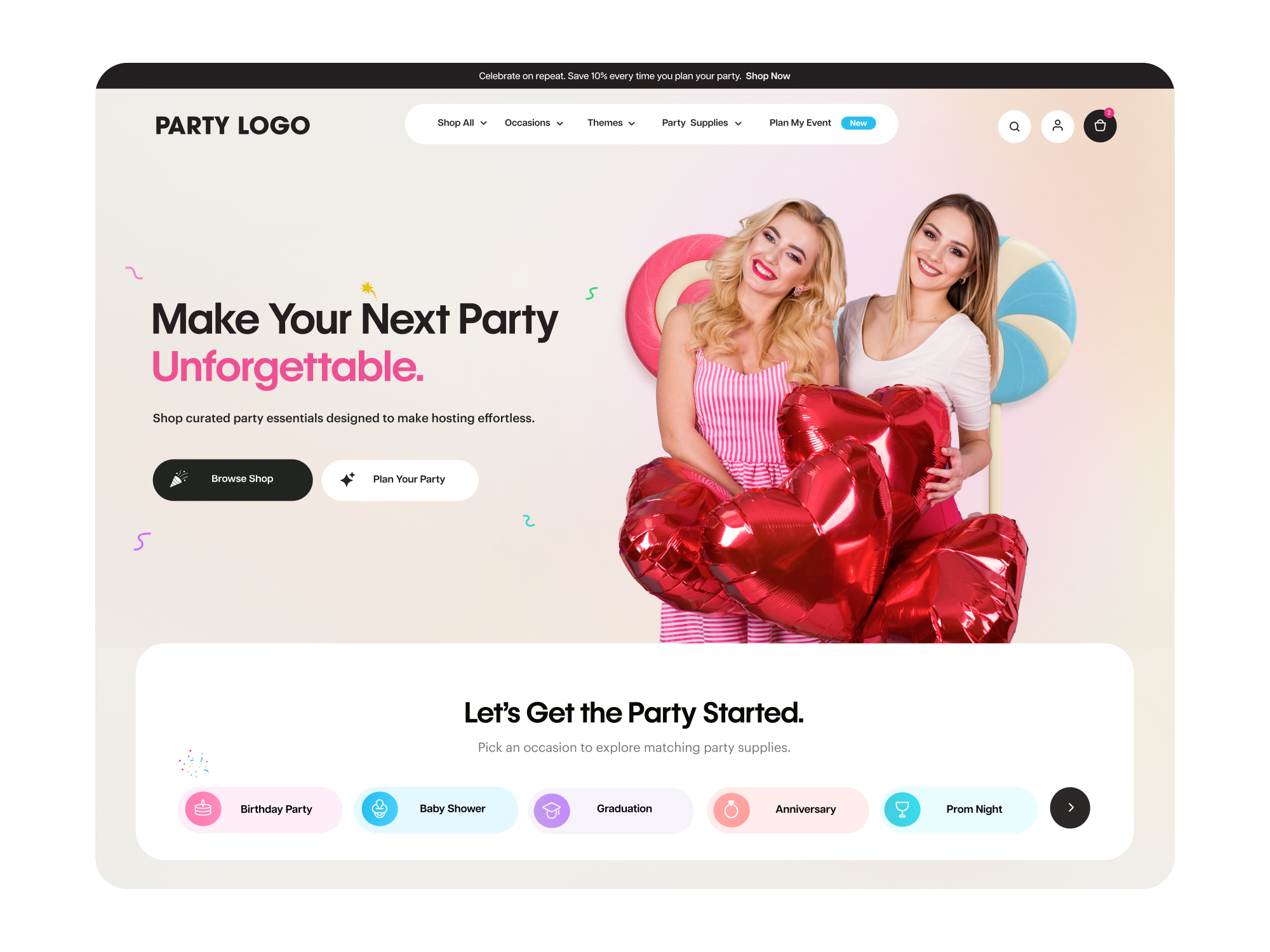 PartyWorks Celebration Store